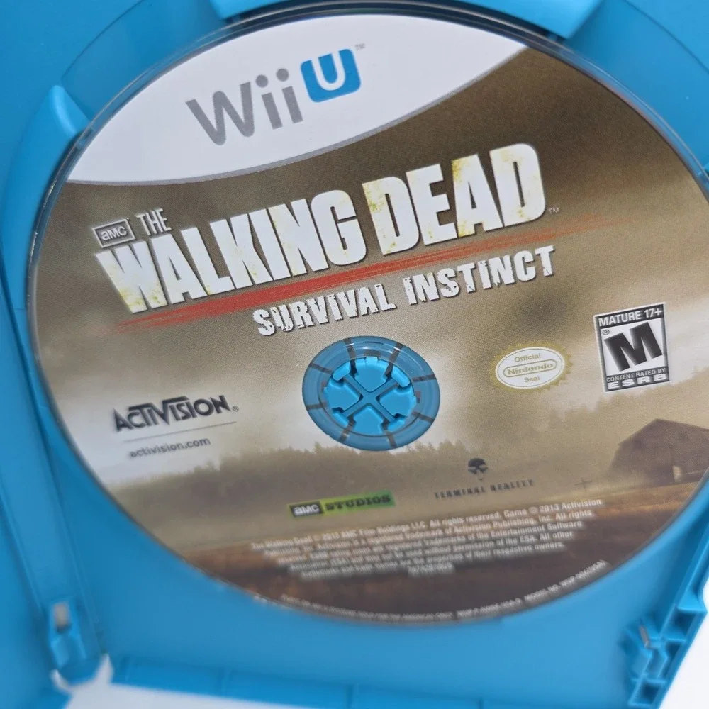 The Walking Dead: Survival Instinct (Nintendo Wii U, 2013) No Manual TESTED!
